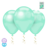 GLOBO #9 PASTEL VERDE X25